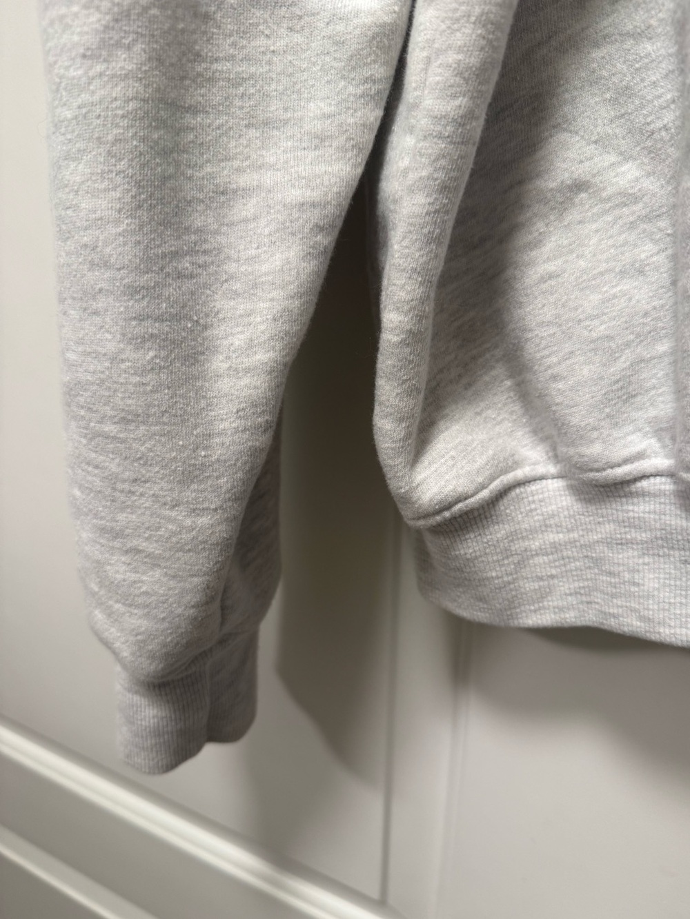 Joah Brown Classic Crew Pullover in Pearl Grey - Picture 7 of 9